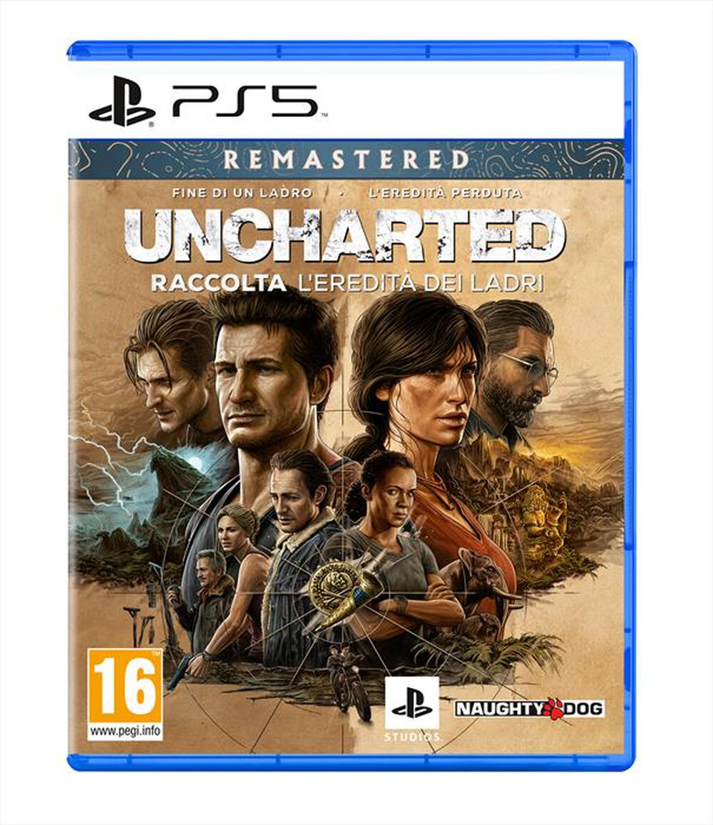 Sony PlayStation 5 - Uncharted: Thieves Legacy Collection - Remastered Edition - immagine 2