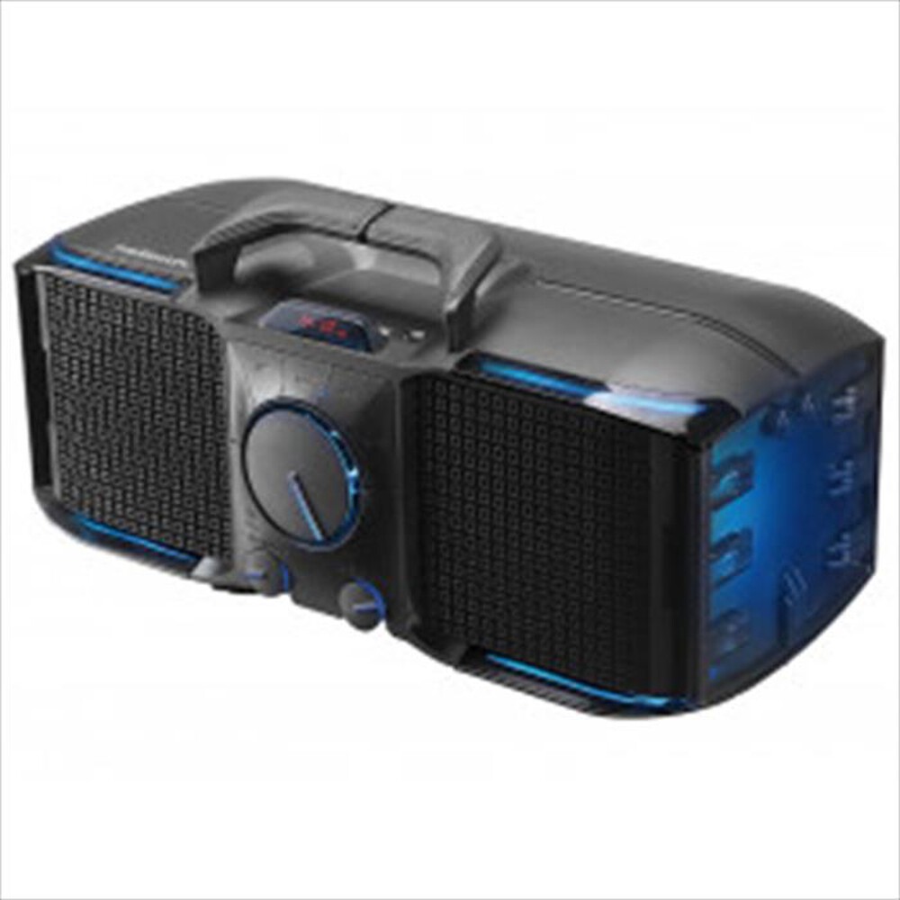 Mediacom Altoparlante Bluetooth 20 W Batteria 4000 mAh Nero Blu - immagine 2