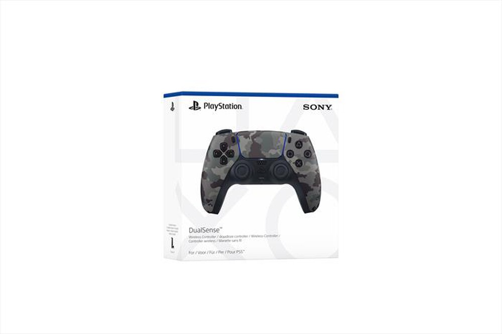 Sony DualSense Wireless Controller Haptic Feedback Grey Camouflage - immagine 3