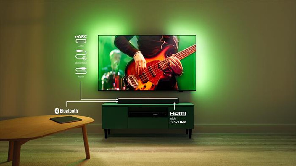 Philips Soundbar 2.0 Dolby Digital Plus Bluetooth 120 W Nero - immagine 5