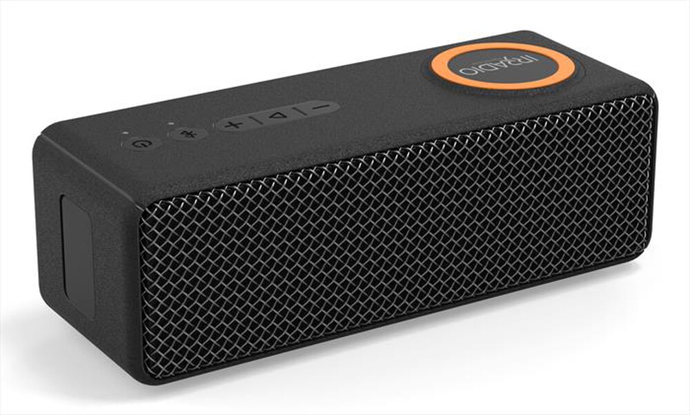 IRRADIO Speaker Wireless 20 W con Caricatore Integrato IPX7 Nero - immagine 2