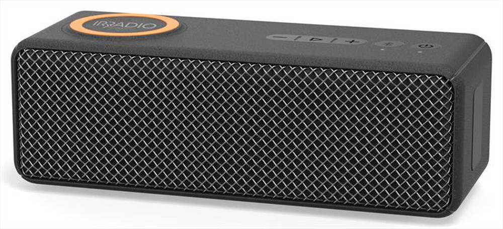IRRADIO Speaker Wireless 20 W con Caricatore Integrato IPX7 Nero - immagine 4