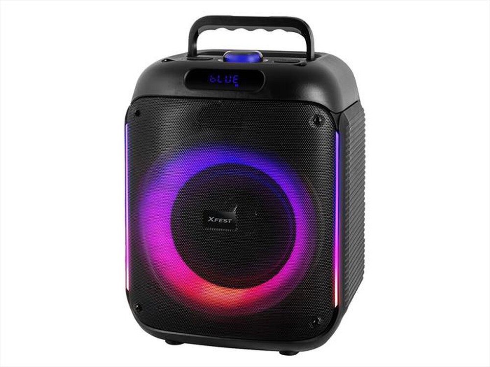 Trevi Altoparlante Wireless Potente 60 W DJ Portatile Effetto Disco Light Nero - immagine 3