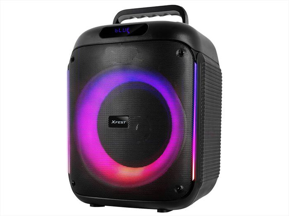 Trevi Altoparlante Wireless Potente 60 W DJ Portatile Effetto Disco Light Nero - immagine 4